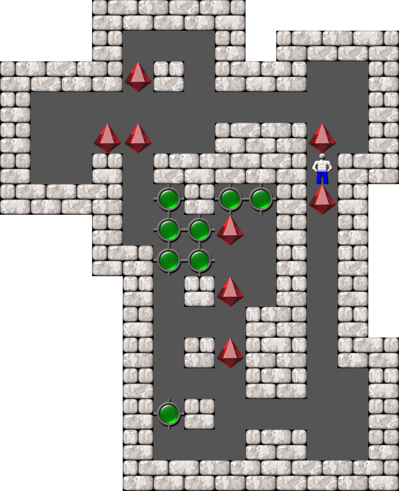 Sokoban Revenge 37 level 96